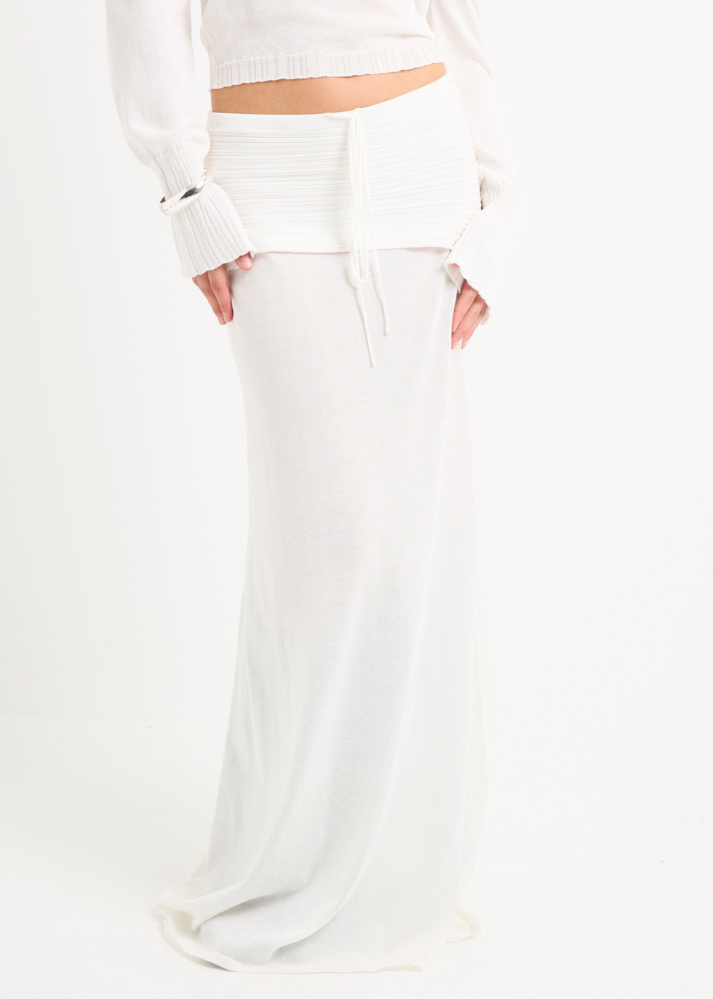 Palma Fold Waistband Skirt