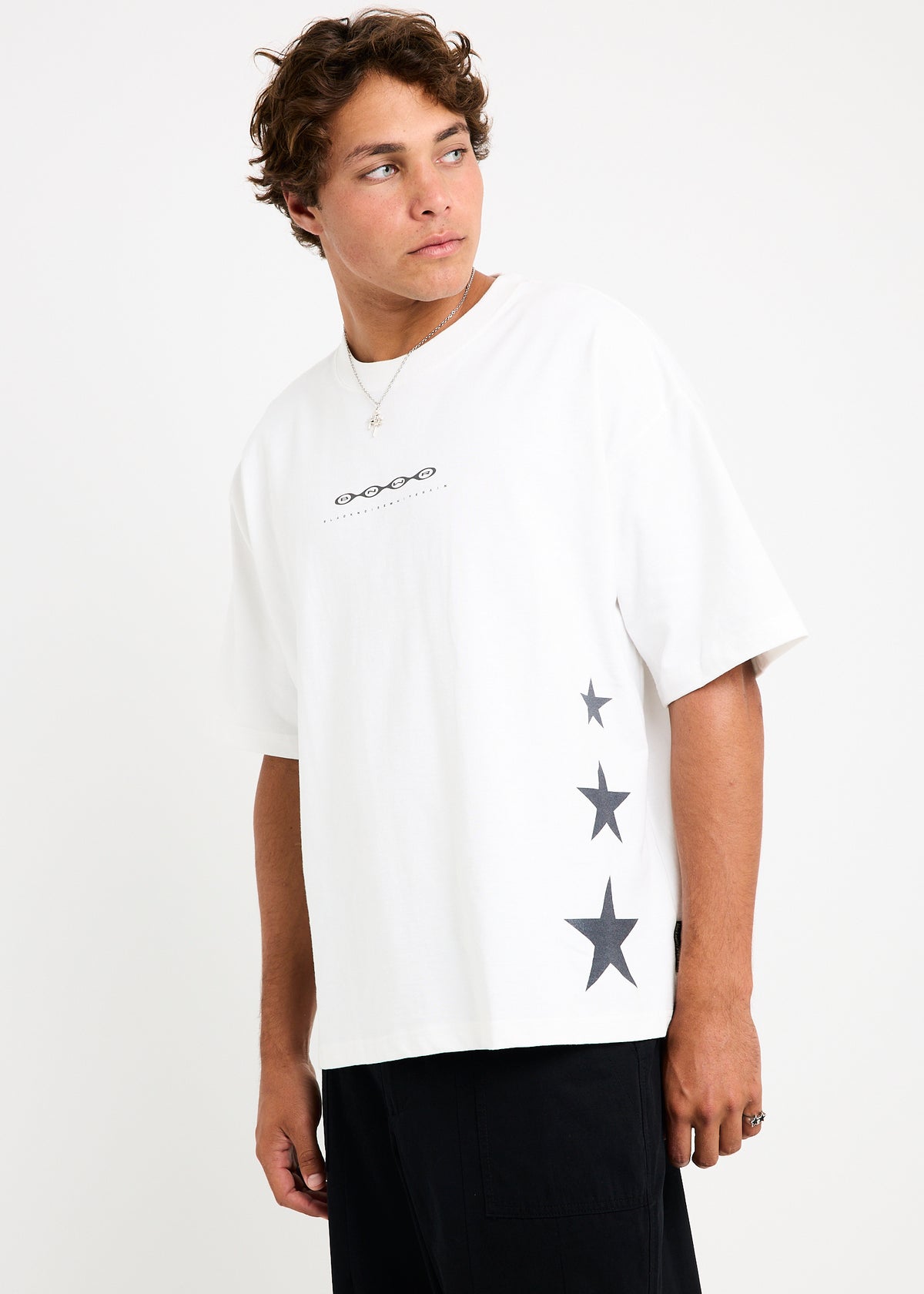 Noise Short Sleeve T-Shirt WHITE
