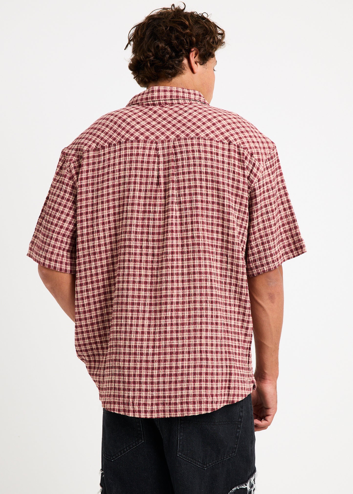 Capricorn Seersucker Short Sleeve Shirt