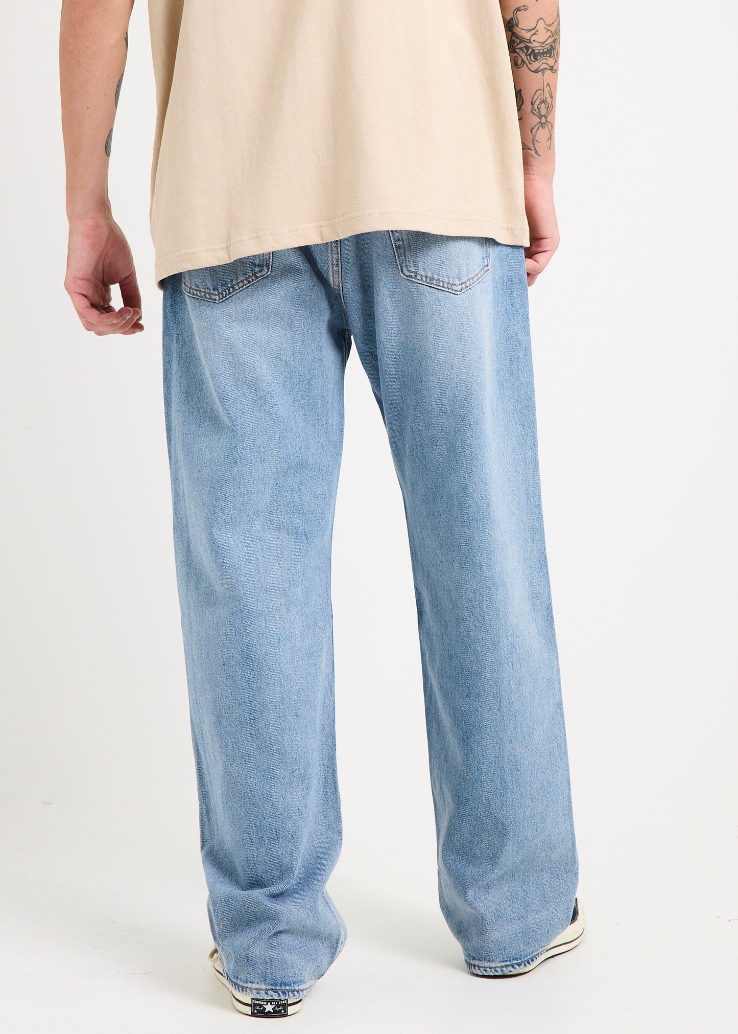 501 Loose Men's Denim Jeans In My Bronco Light Wash