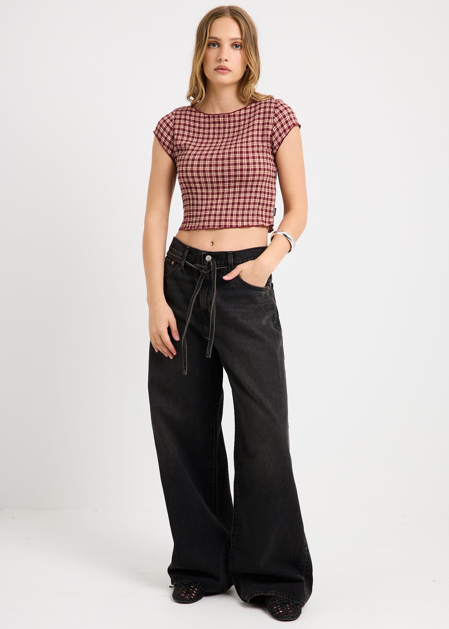 Darcy Seersucker Top