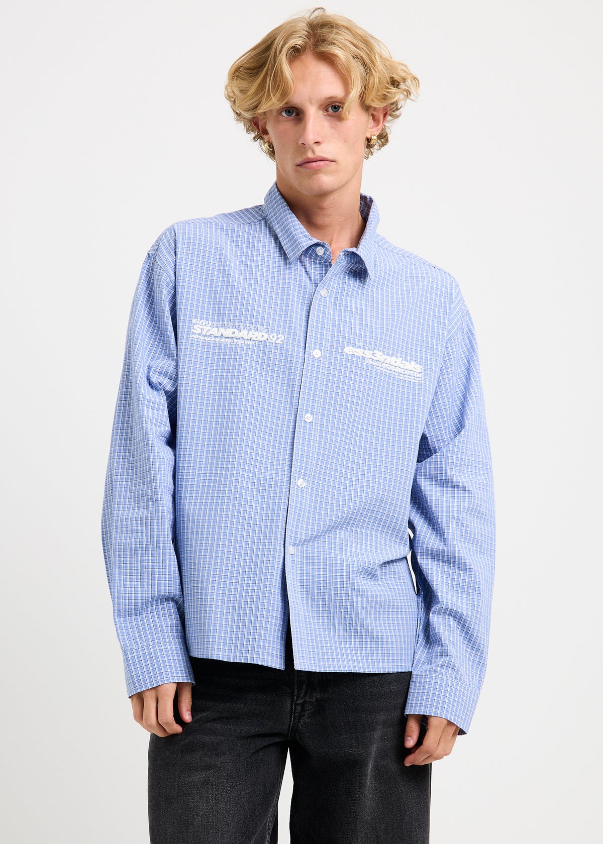 Nebula Long Sleeve Shirt BLUE