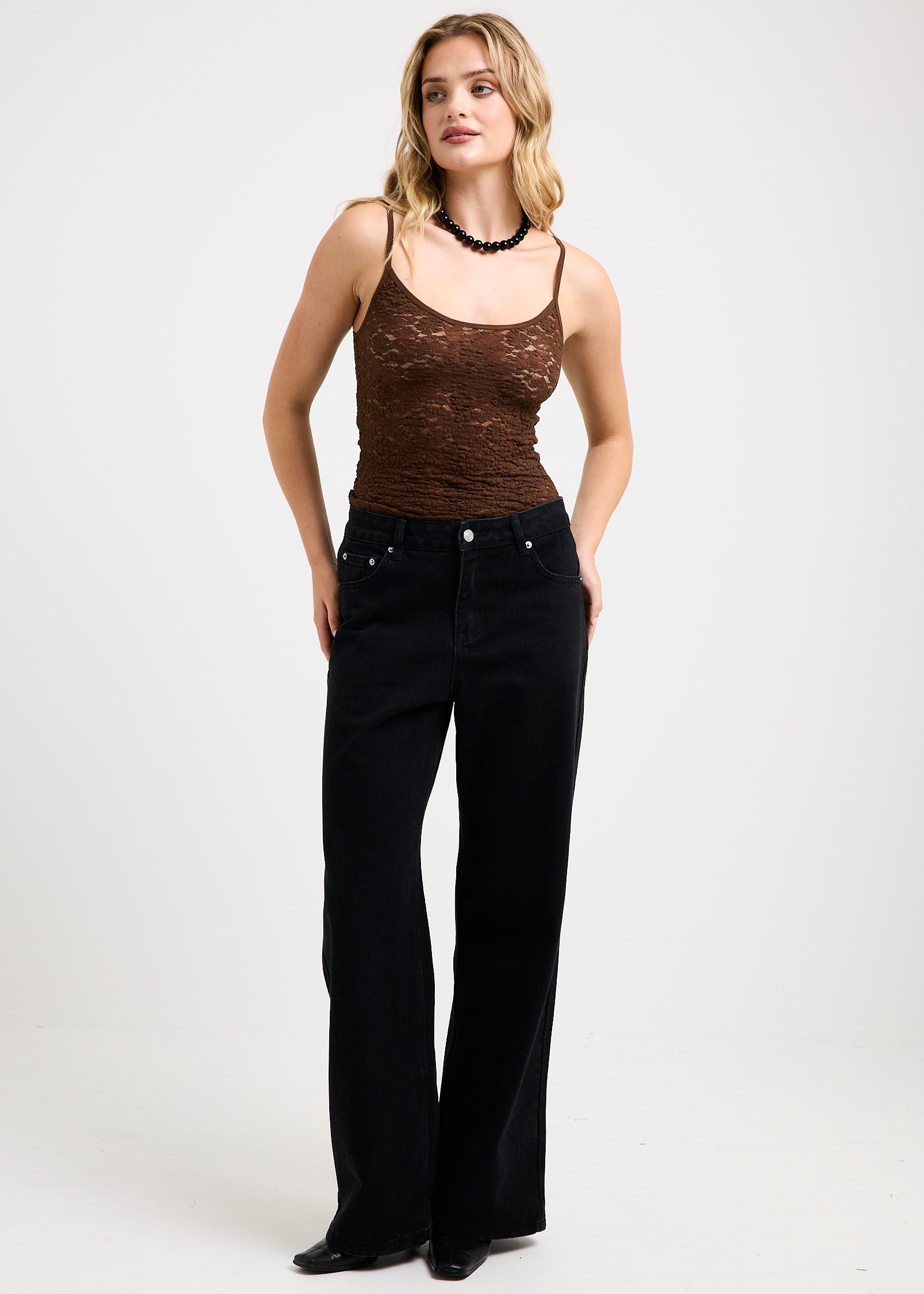 Gracie Lace Cami Top – General Pants Co.