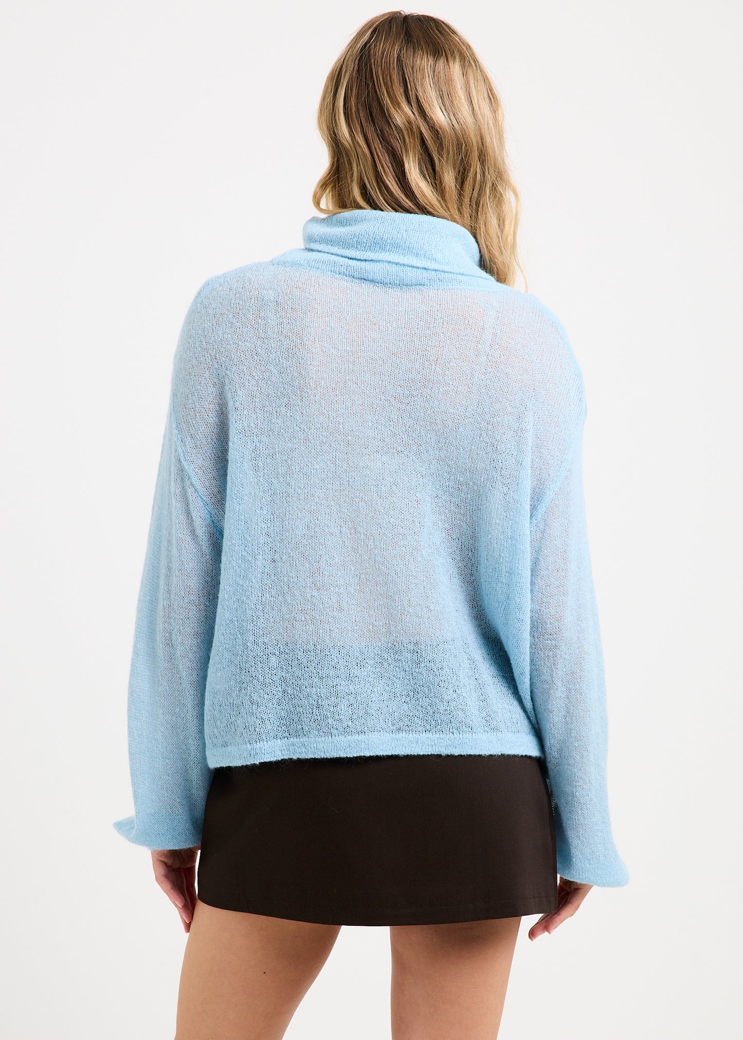 Palma Crotchet Cropped Sweater