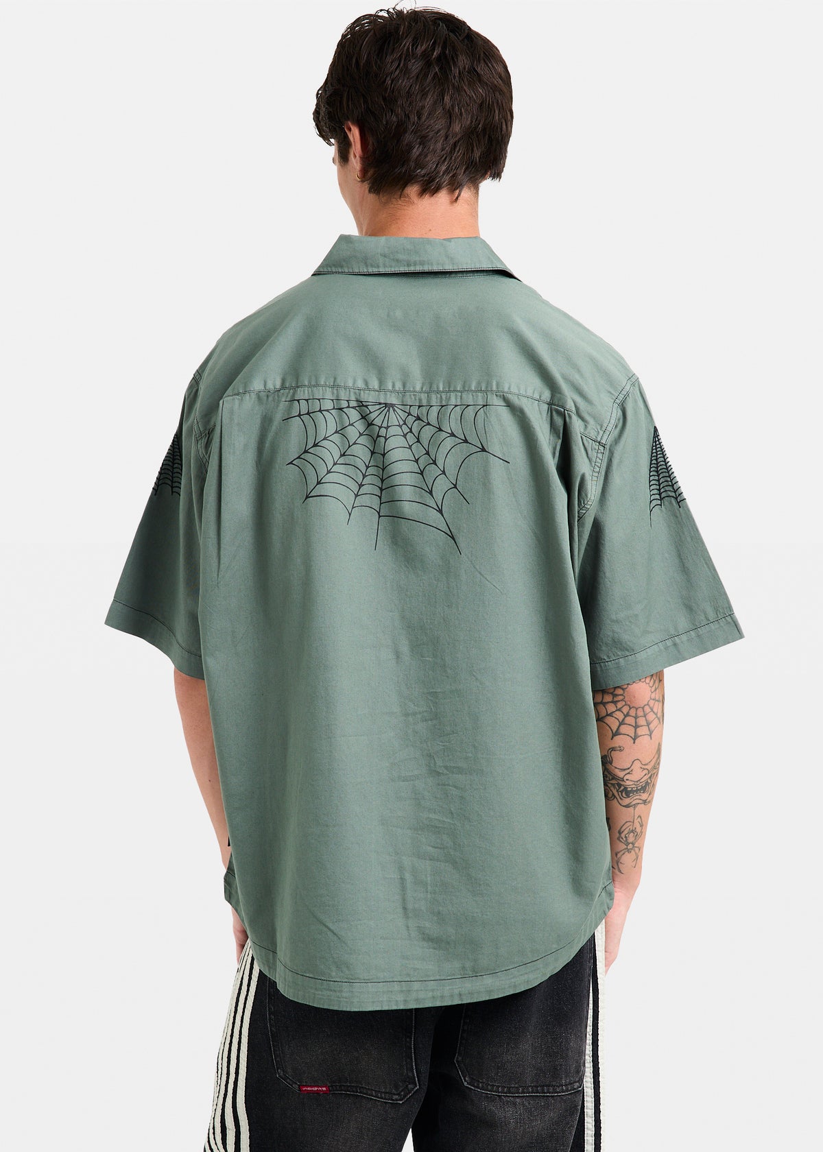 Supply Workwear Short Sleeve Shirt WASHED SYCAMORE