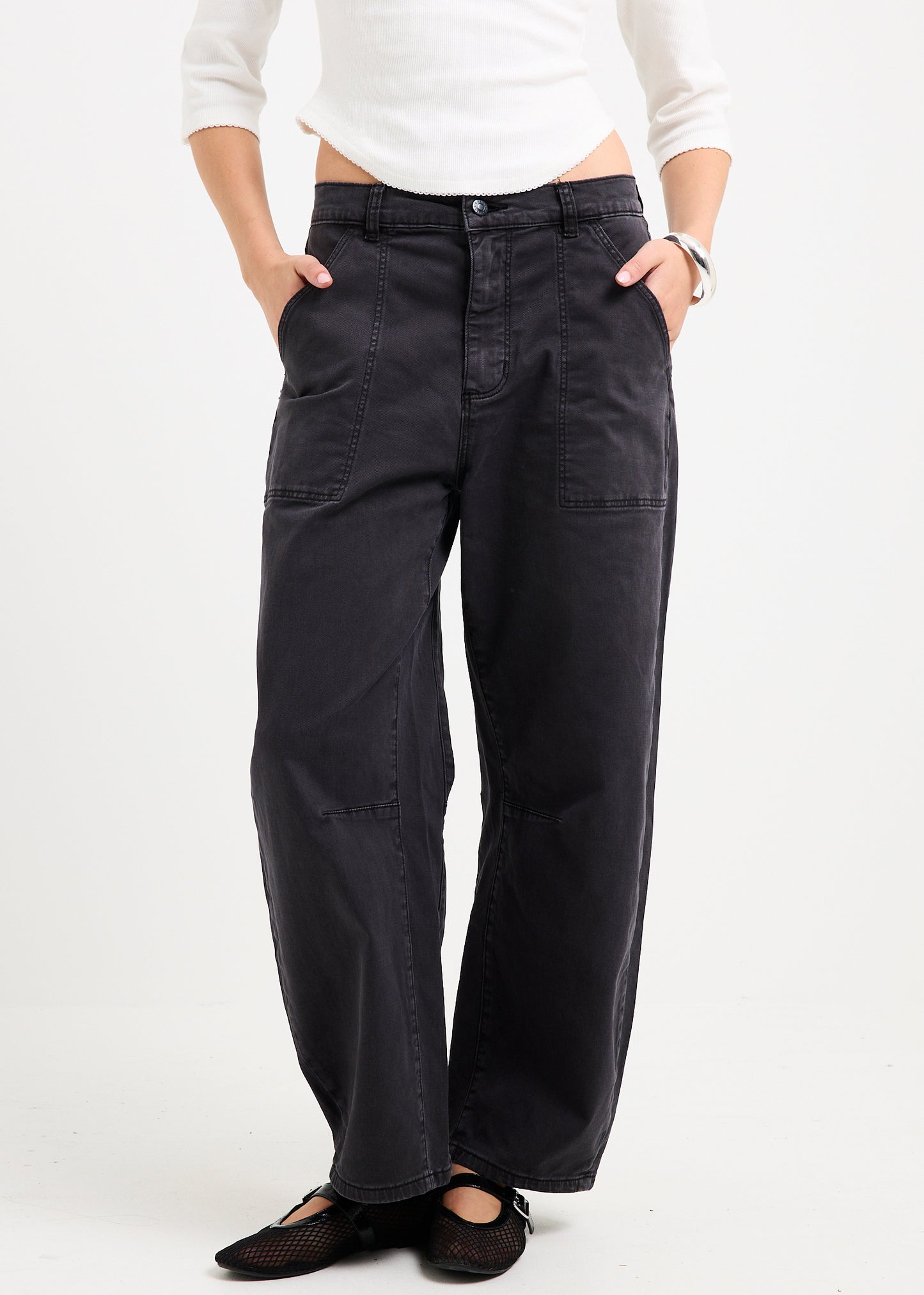 Gigi Barrel Denim Jeans