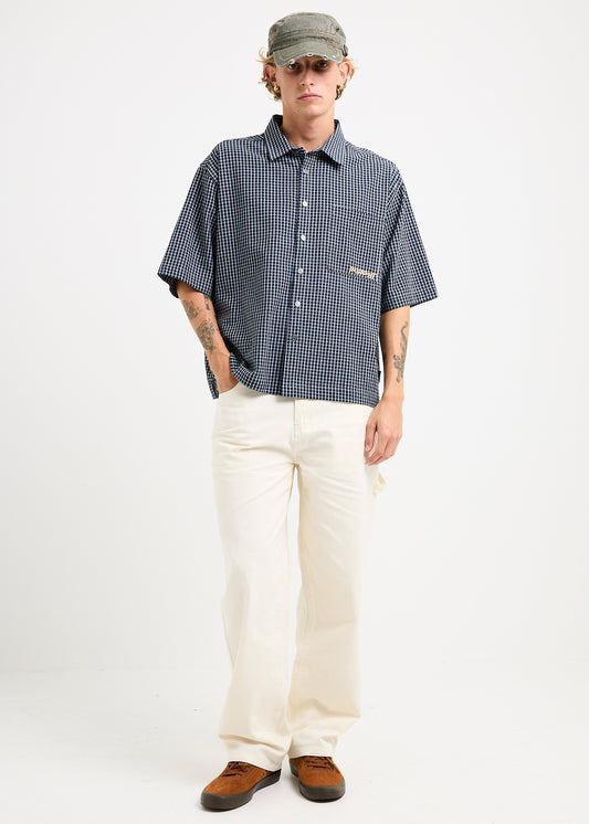 Litotes Short Sleeve Shirt NAVY
