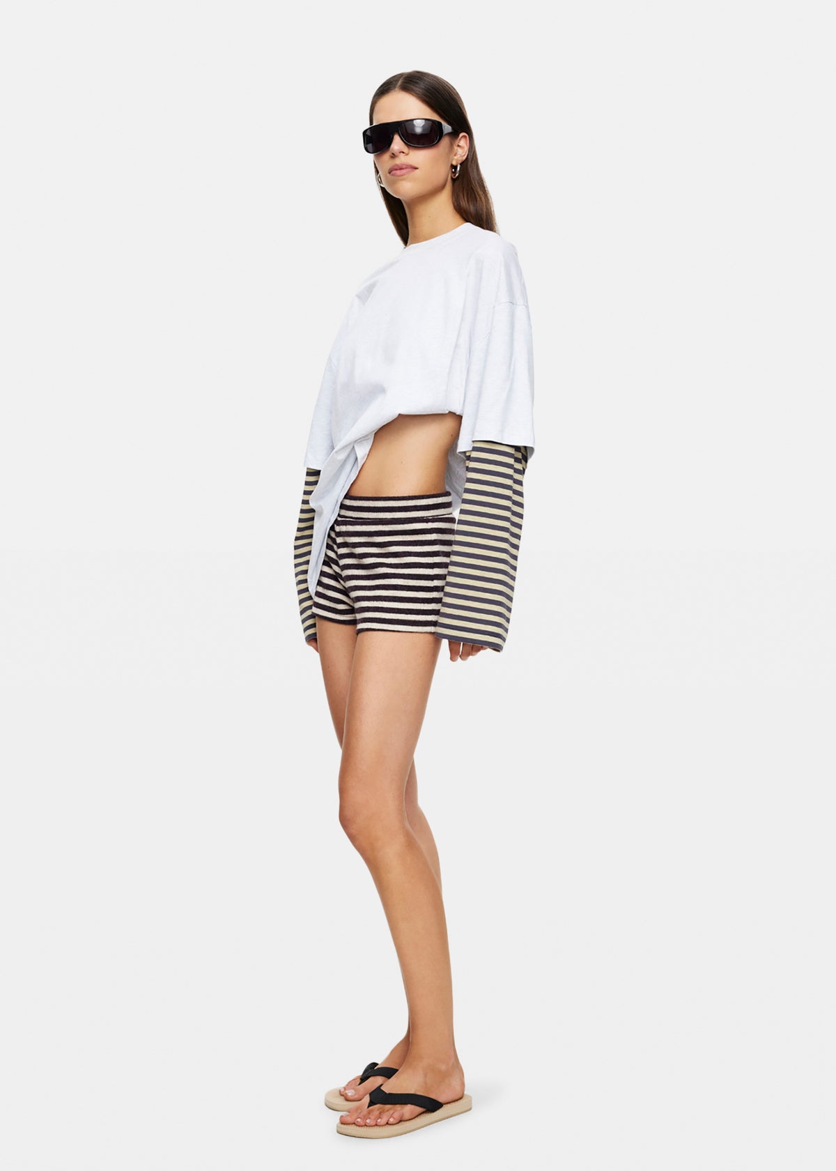 Bottega Shirt BEIGE STRIPE