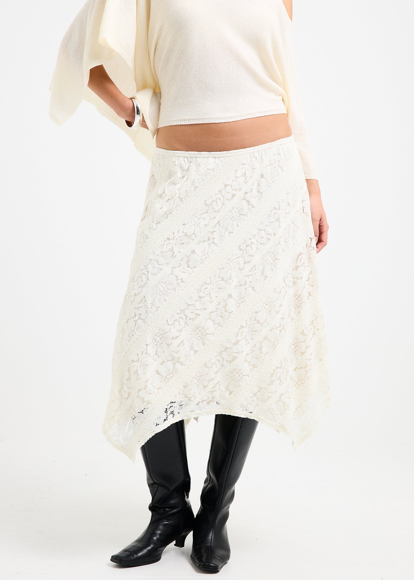 Amara Handkerchief Midi Skirt