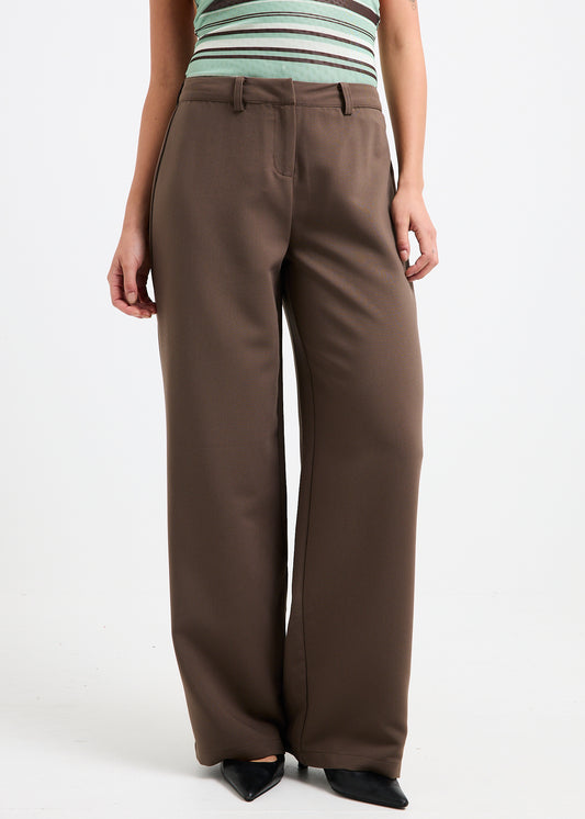 Aubrey Mid Straight Pants PEAT