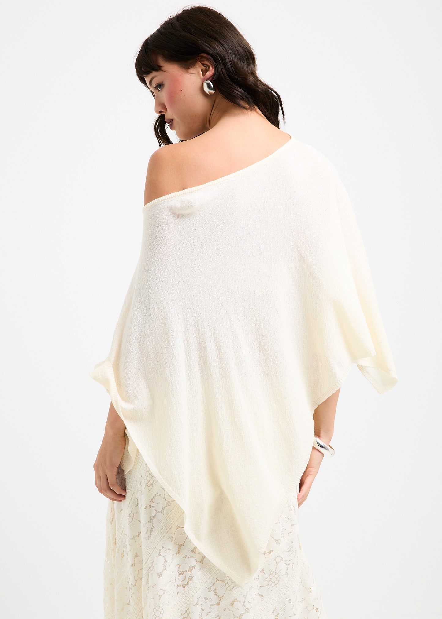 Alma Knit Poncho
