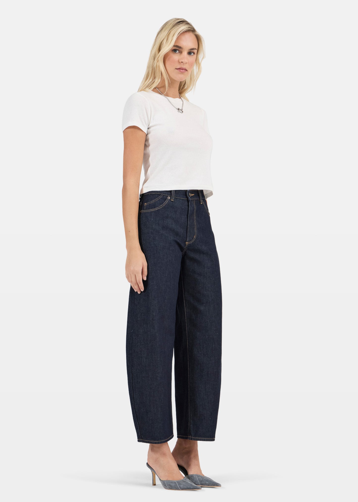 Gigi Barrel Denim Jeans