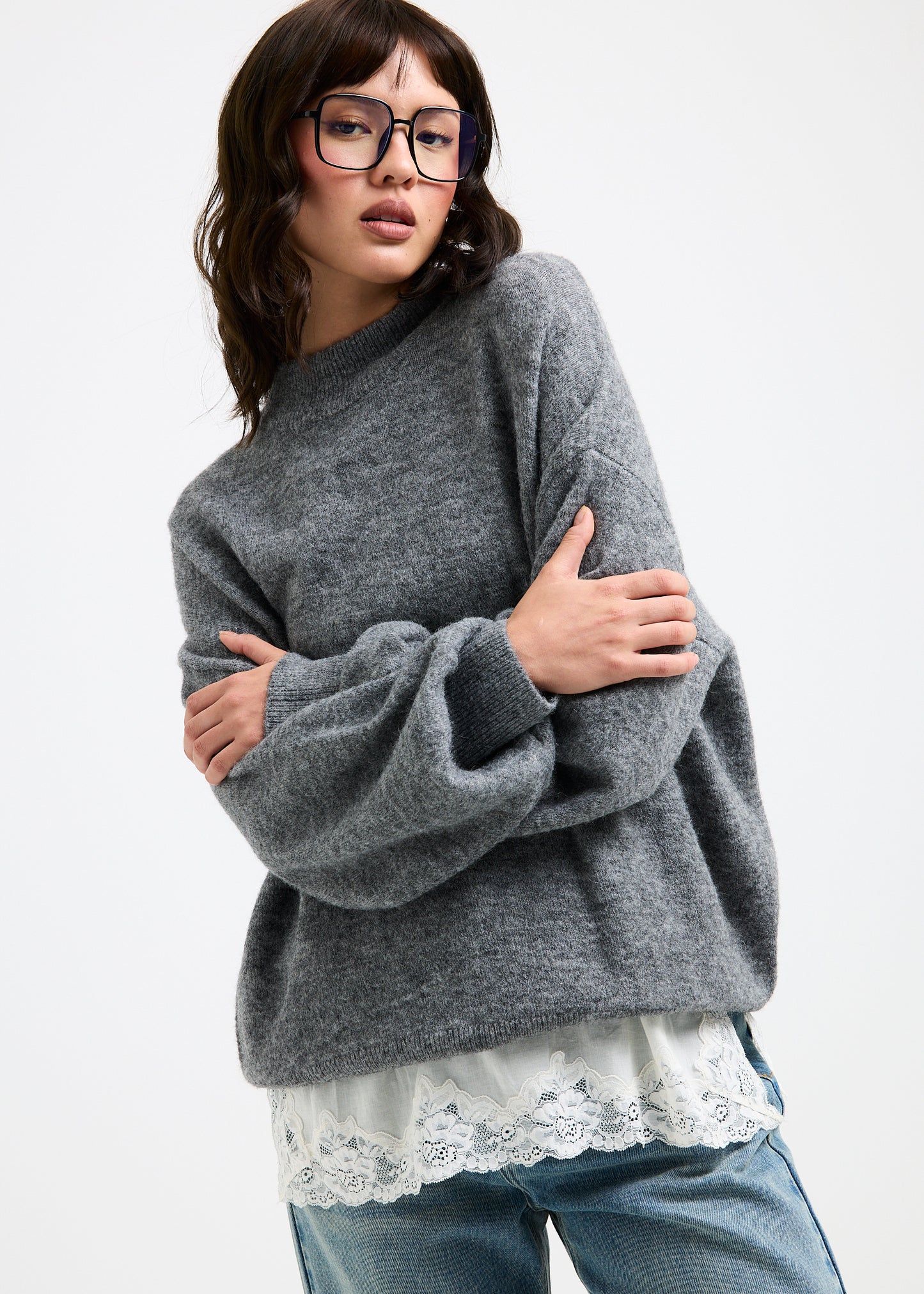 Tiana Crew Neck Knit Jumper