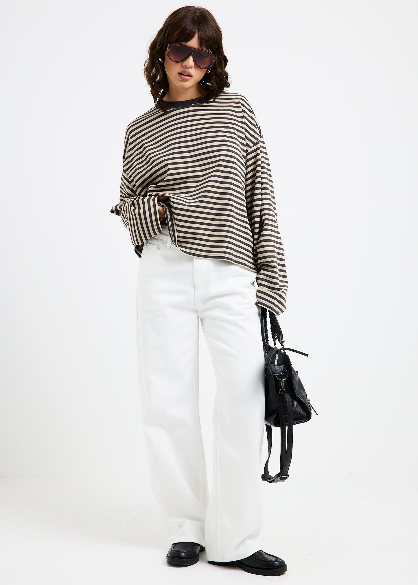 Alexa Mid Rise Relaxed Denim Jeans
