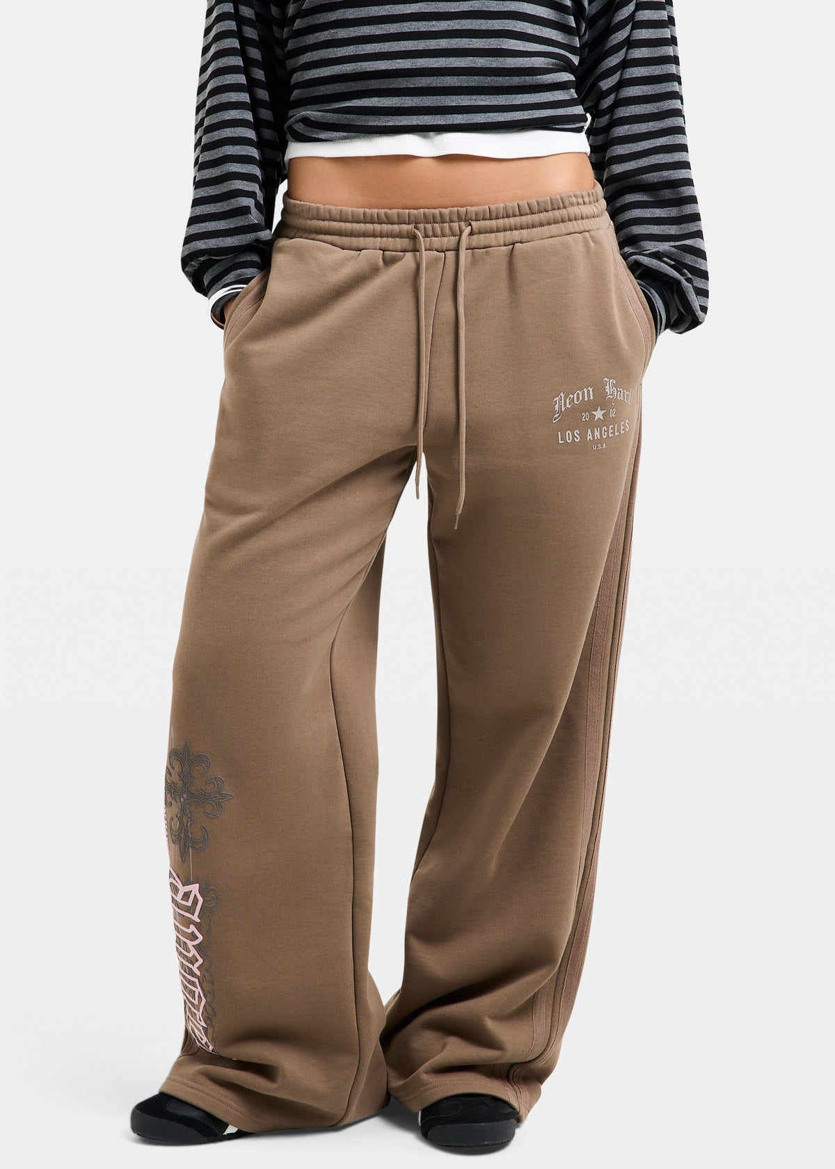 Reeno Fleece Pants TAUPE