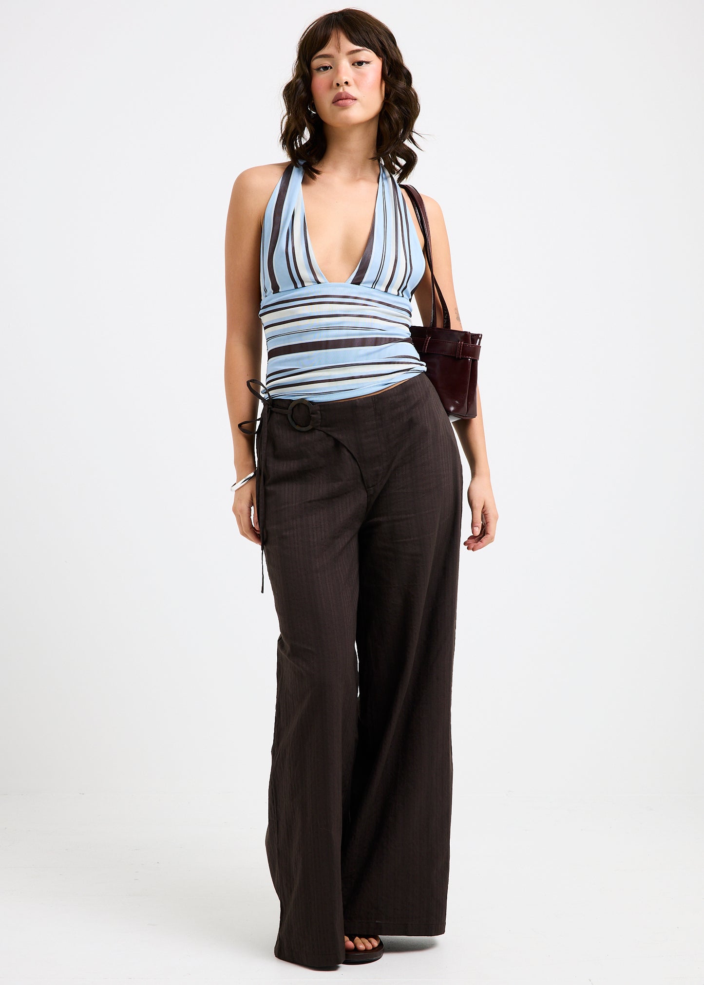Ava Slinky Plunge Top