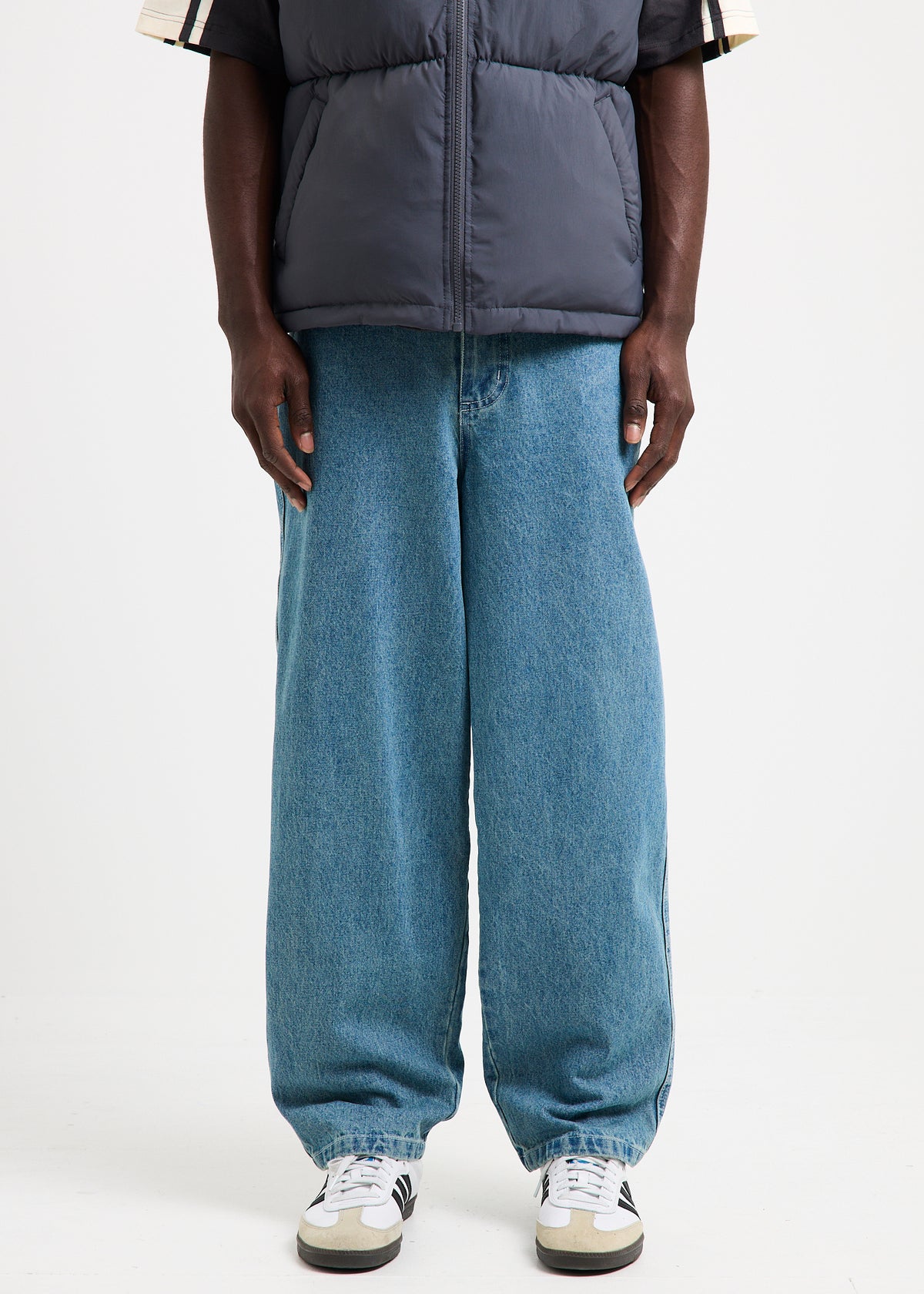 Sticker Wide Boy Denim Jeans