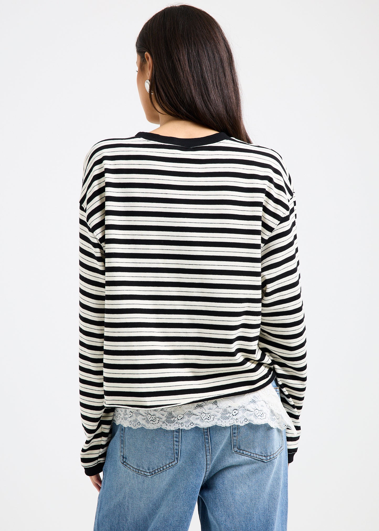Long Sleeve Stripe Top