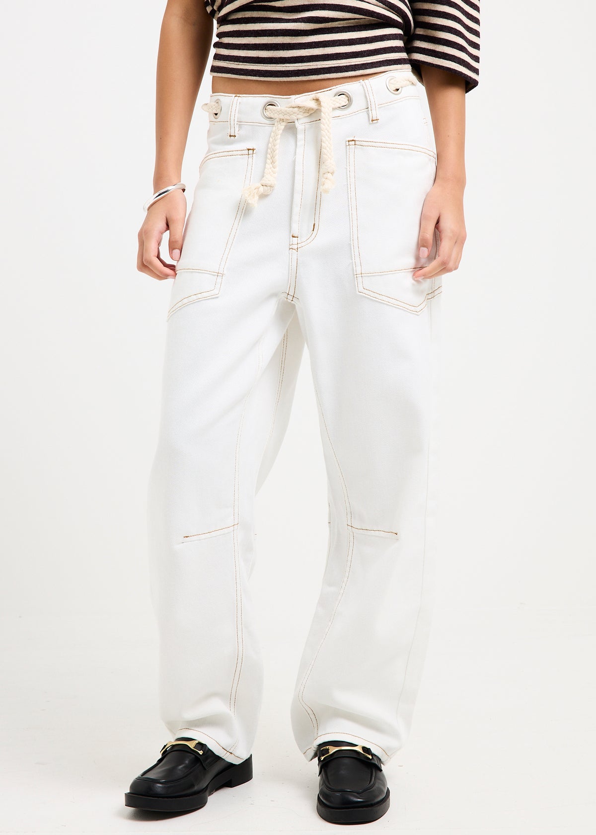 Rush Hour Denim Jeans PORCELAIN