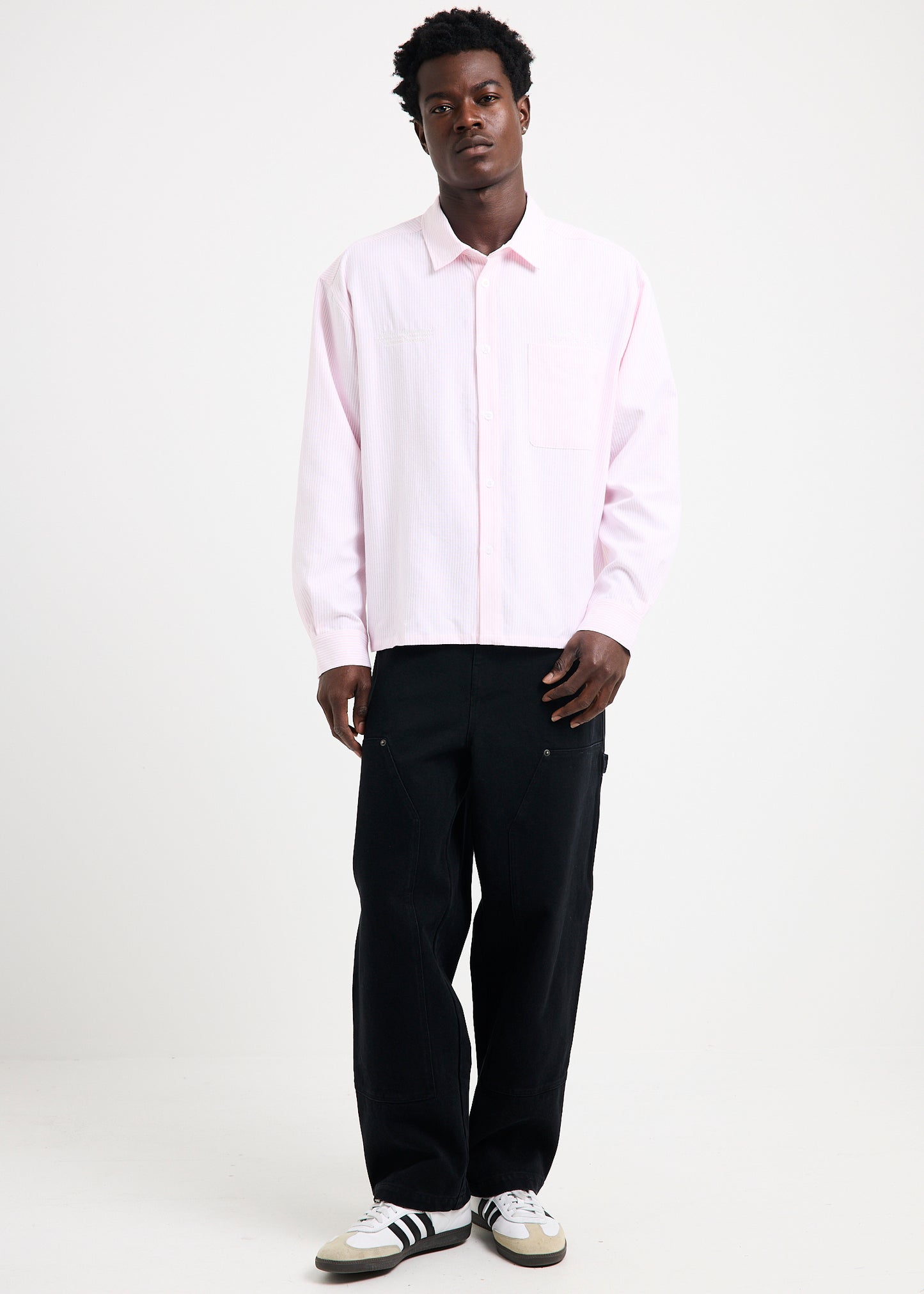 Archive Long Sleeve Cropped Shirt