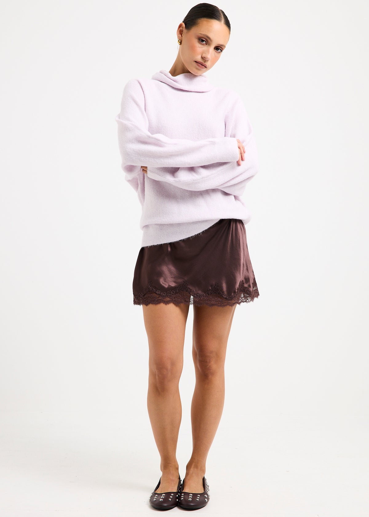 Joy Lace Mini Skirt
