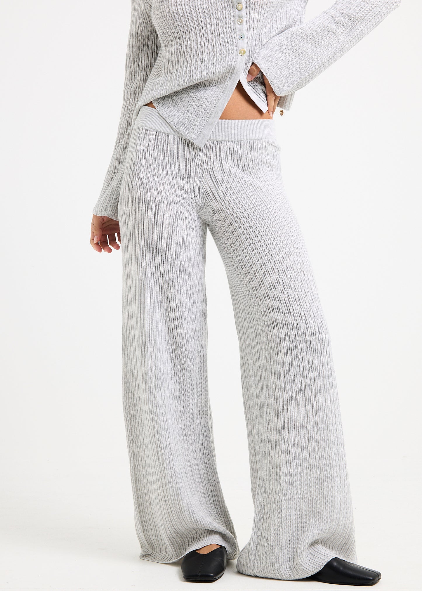 Ireland Wide Leg Knit Pant