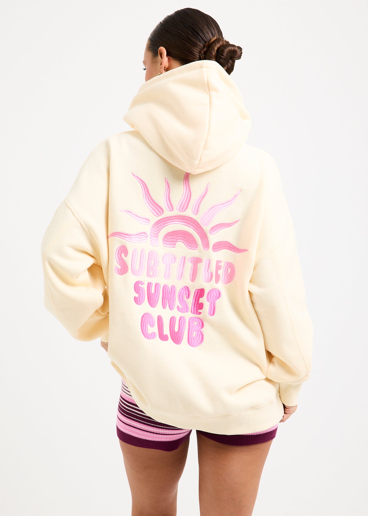 Sunset Oversized Hoodie LEMON