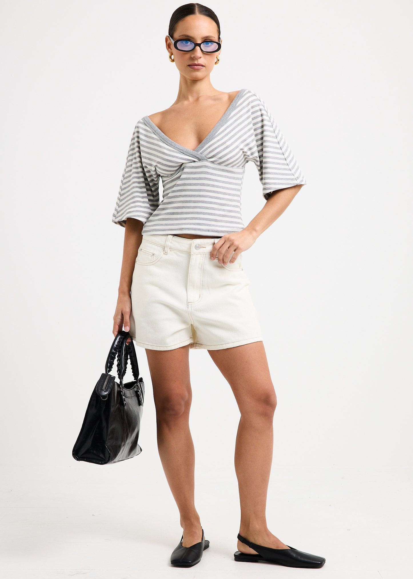 Andre Plunge V Neck