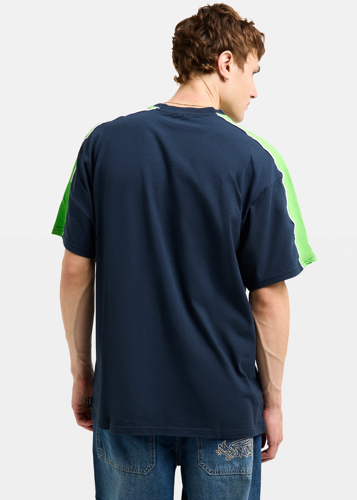 Archive Up Top Panel T-Shirt DARK NAVY