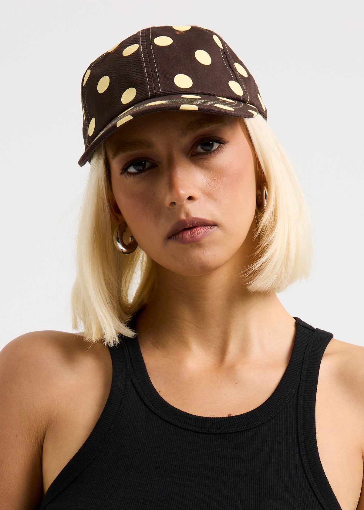 Letti Polka Dot Cap