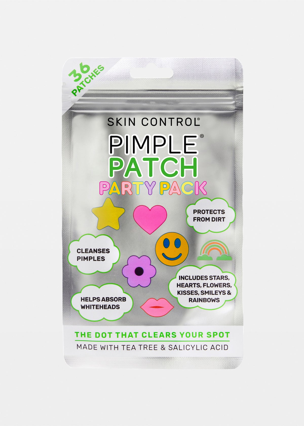 Skin Control Party Pack 36Pk ASSORTED