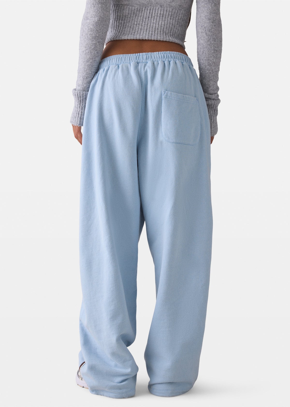 Harri Wide Leg Jogger Pants ICE BLUE (4410)
