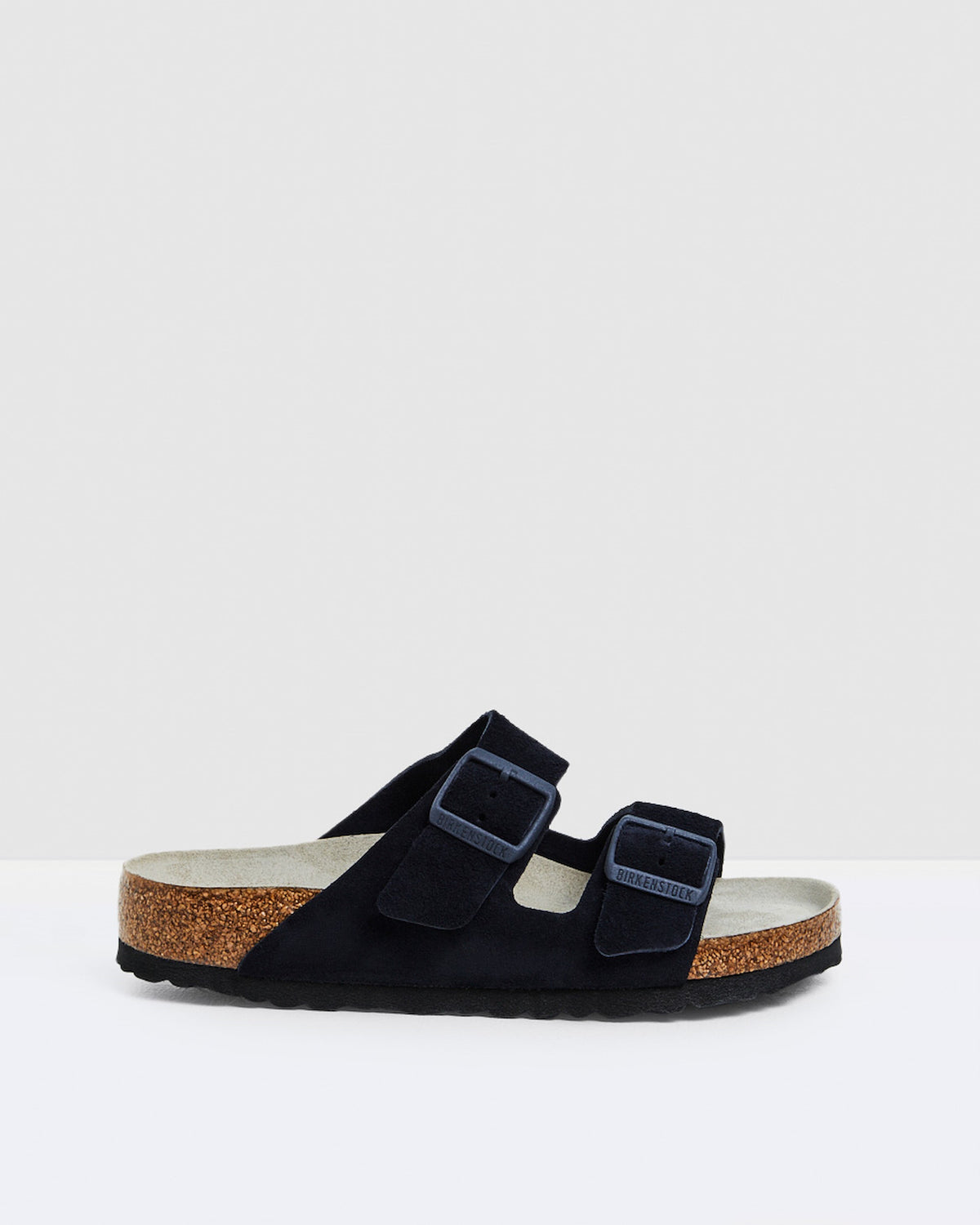 Arizona Regular Suede Leather Sandals Midnight Navy NAVY