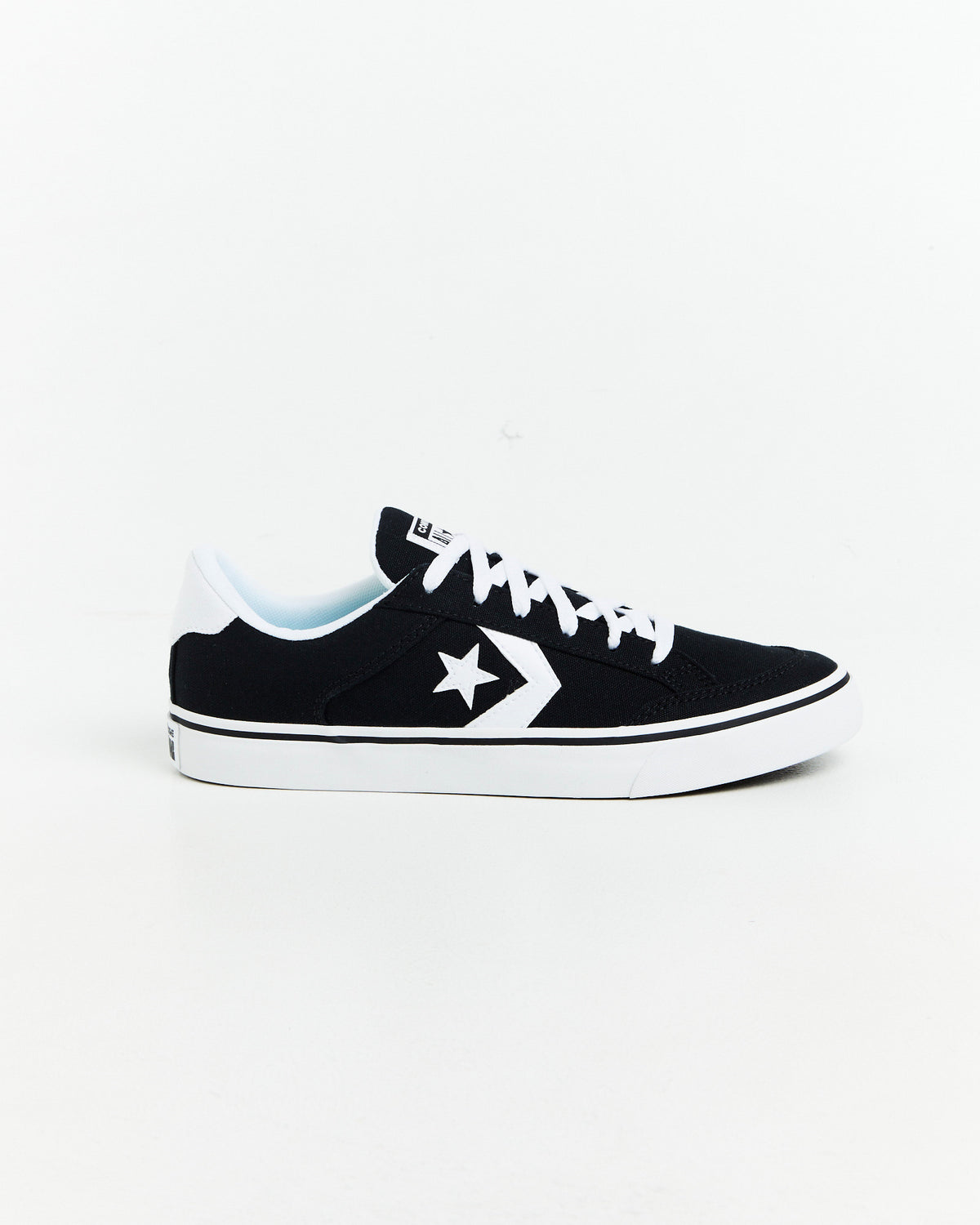 Tobin Canvas Ox Sneakers Black/White BLACK