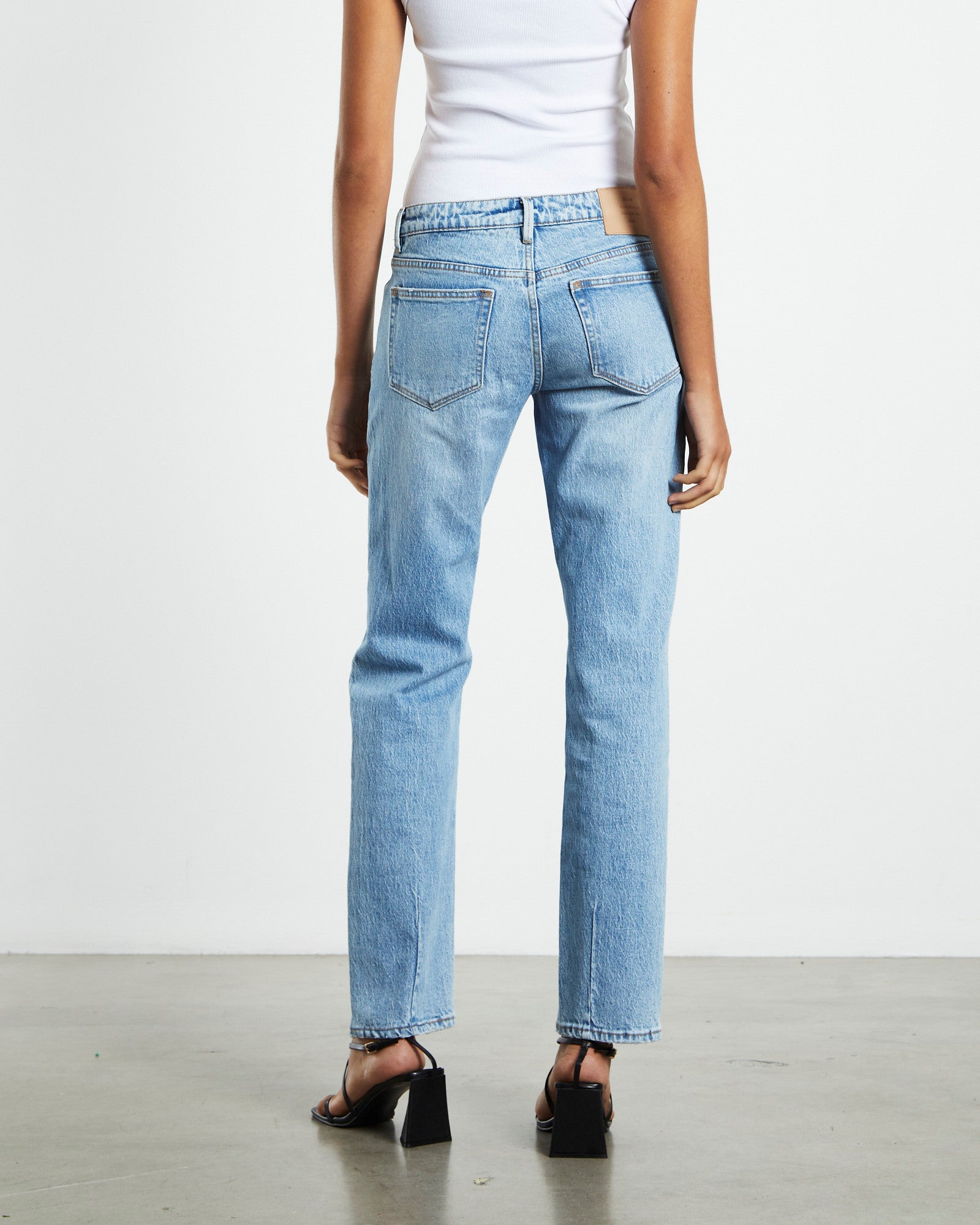 Mia Low Rise Straight Denim Jeans Jemima – General Pants Co.