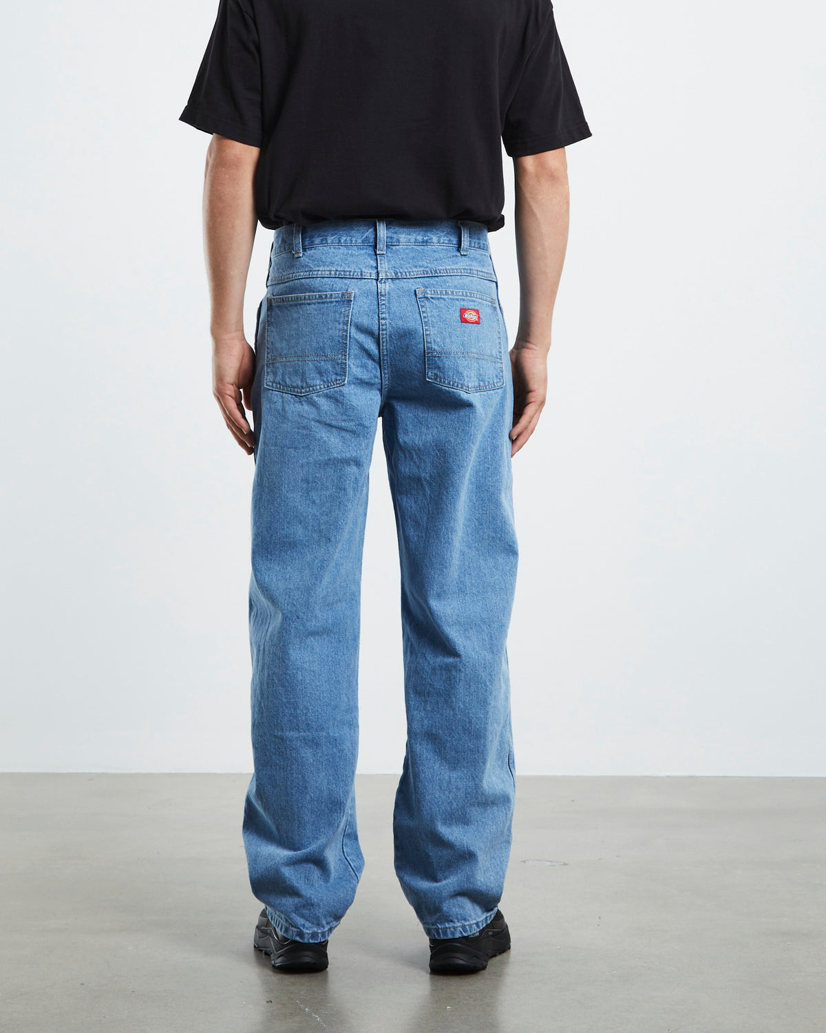 13293 Relaxed 5 Pocket Loose Denim Jeans DENIM