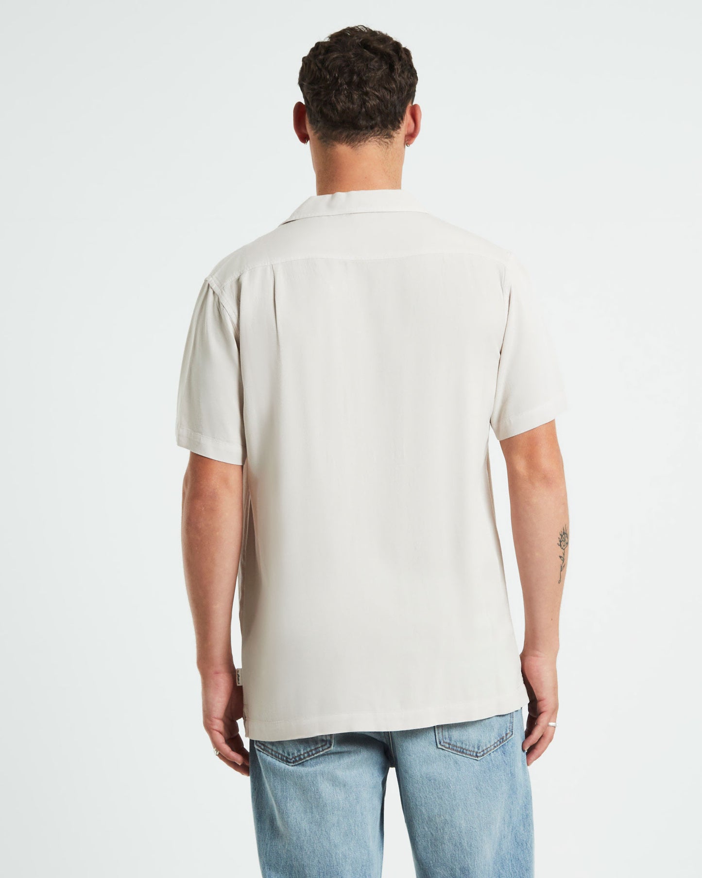 The Reckoner Short Sleeve Shirt Stone