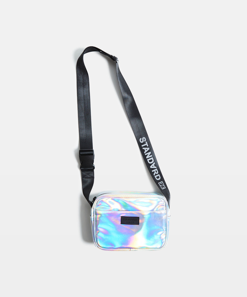 Holographic Side Bag Black BLACK