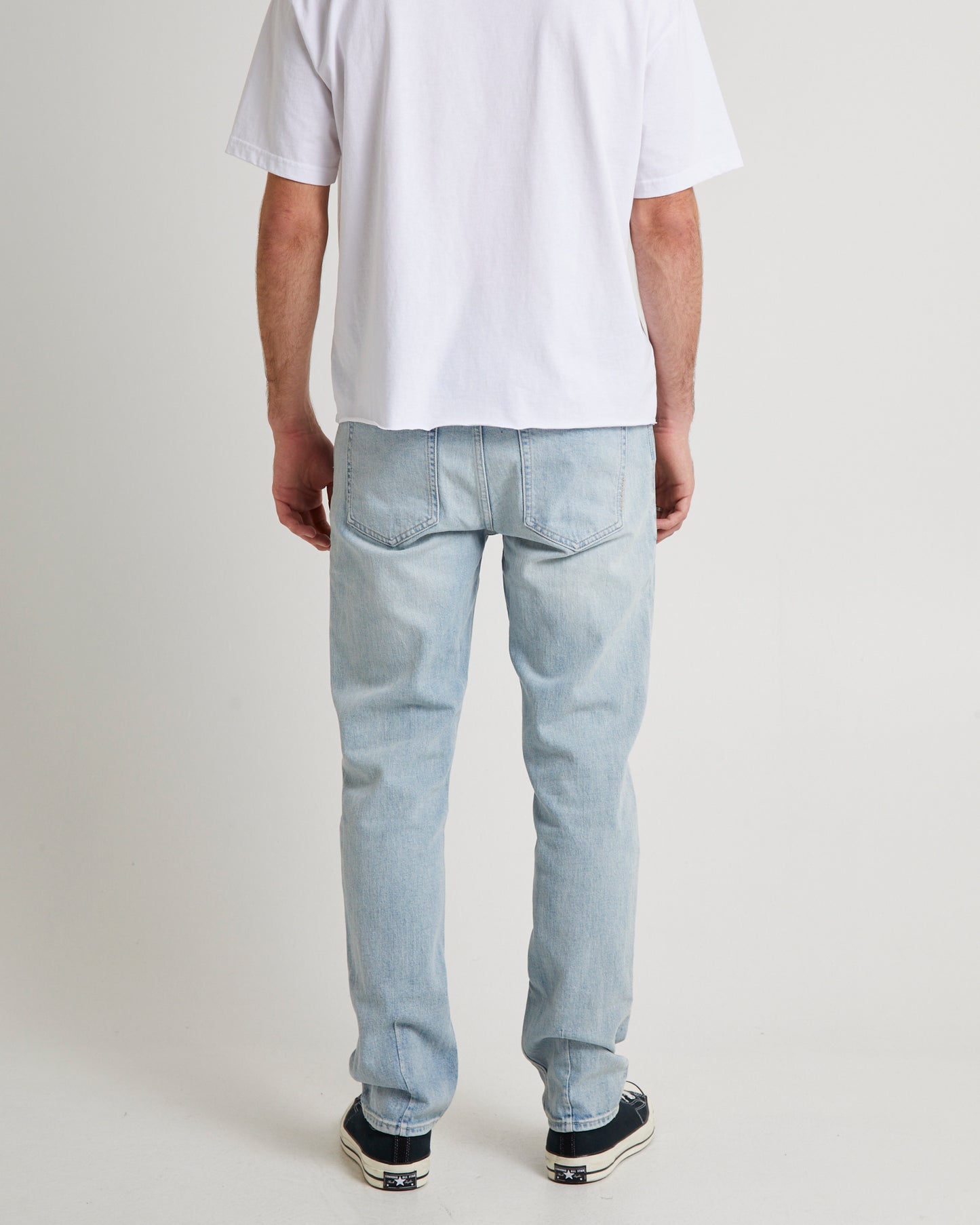 Ray Straight Slim Denim Jeans Light