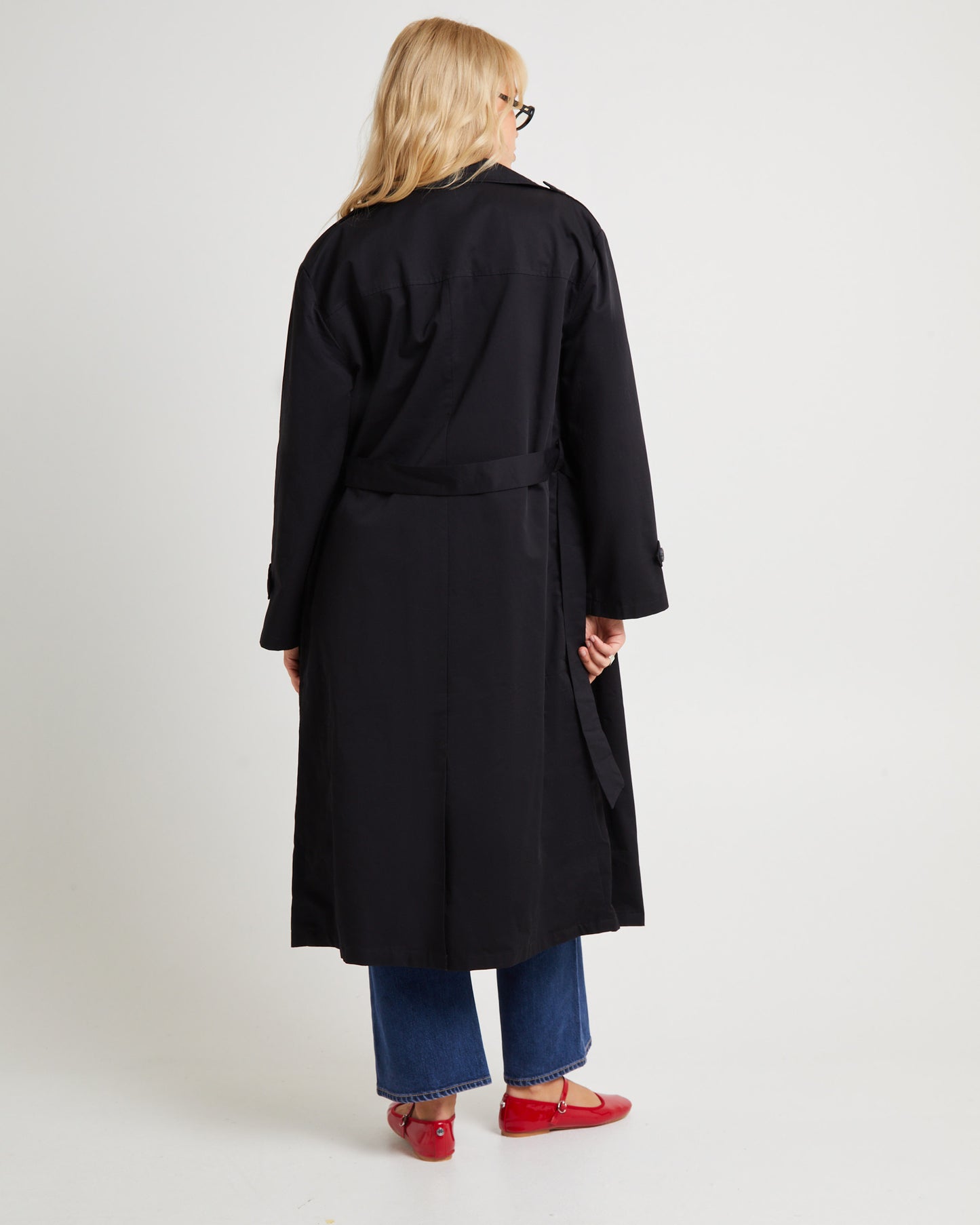 Tamika Trench Coat Black