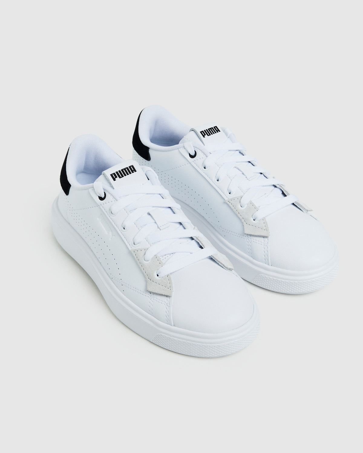 LAJLA Womens Puma Sneakers White Puma/Black BLACK