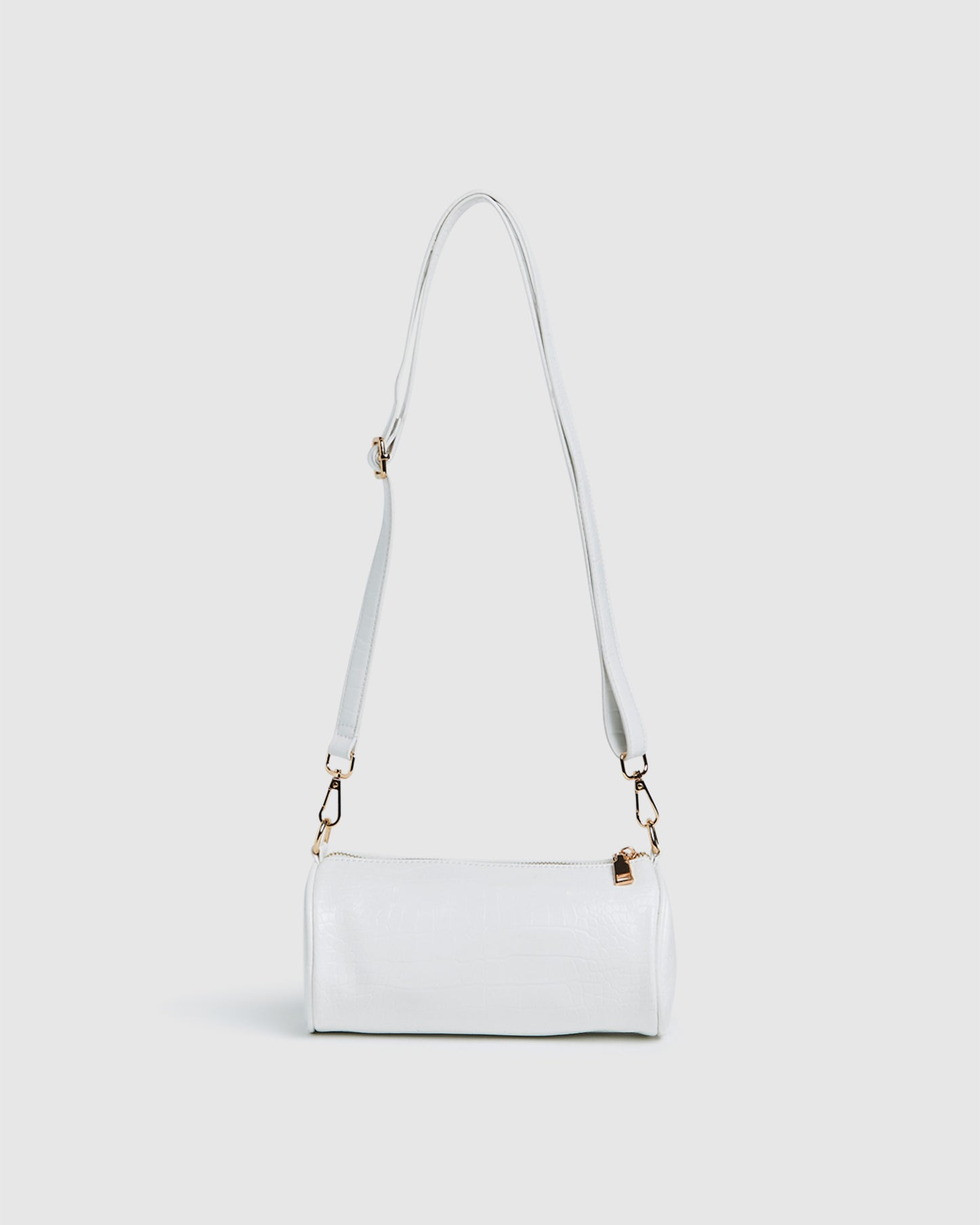 Curvy Shoulder Bag White