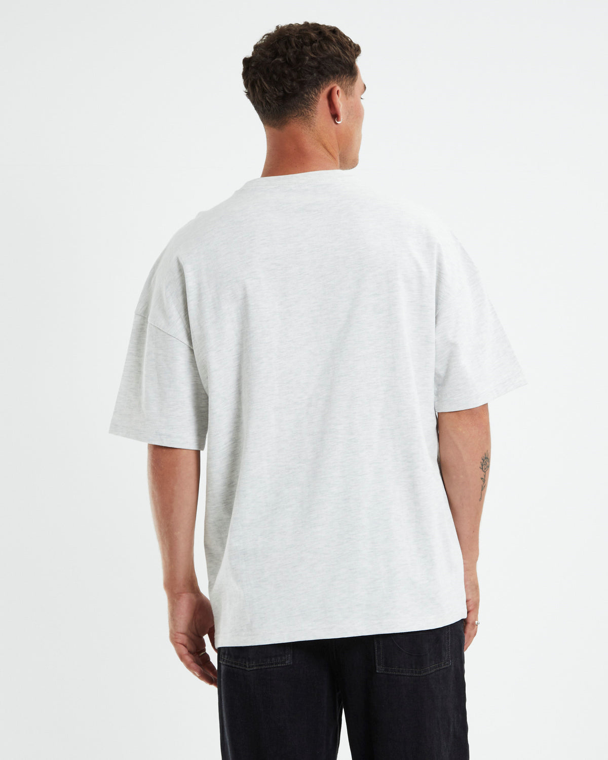 Underscored OS T-Shirt Green Bay Packers White Marle WHITE