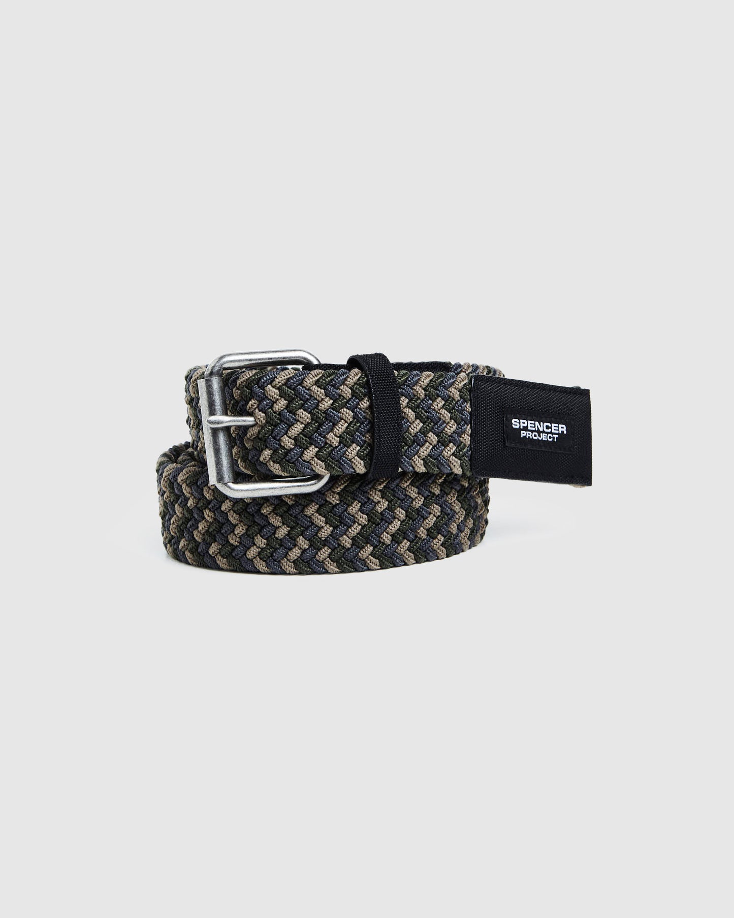 Braid Belt Olive Green