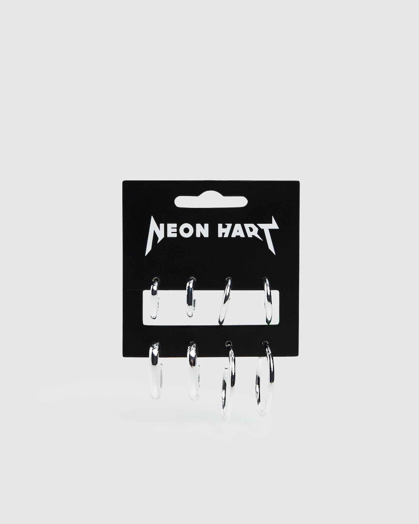 Silver Hoop Earring Pack Silver