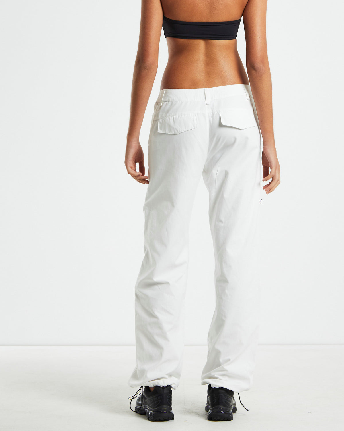 Skylar Patch Pocket Ski Pants White WHITE