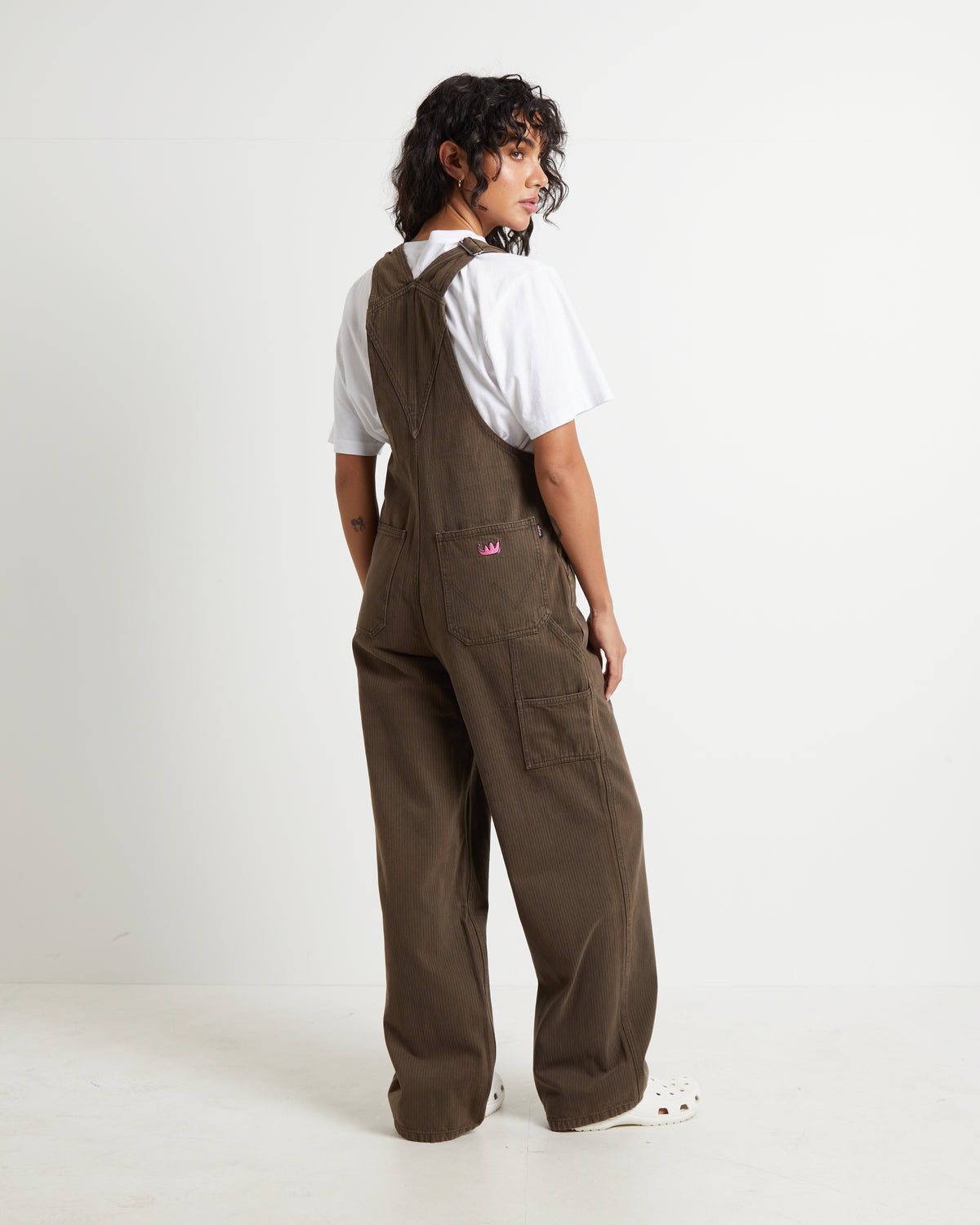 Get Gone Overalls in Choc Hickory Brown BROWN