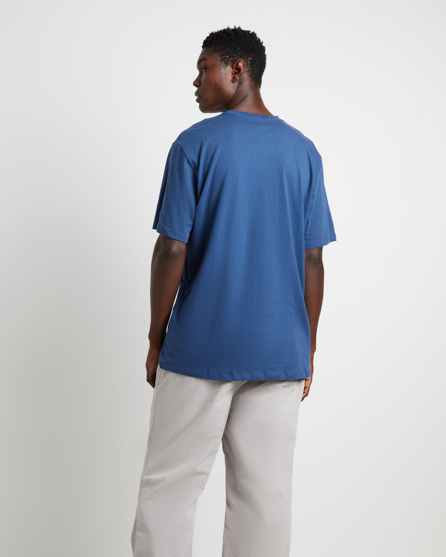 Short Sleeve Half Dome T-Shirt in Shady Blue
