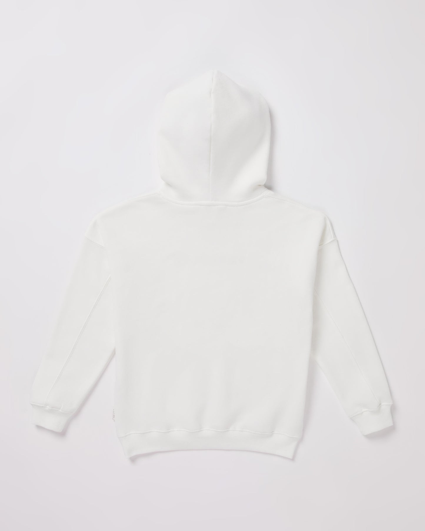 Teen Girls State Oversized Hoodie in White