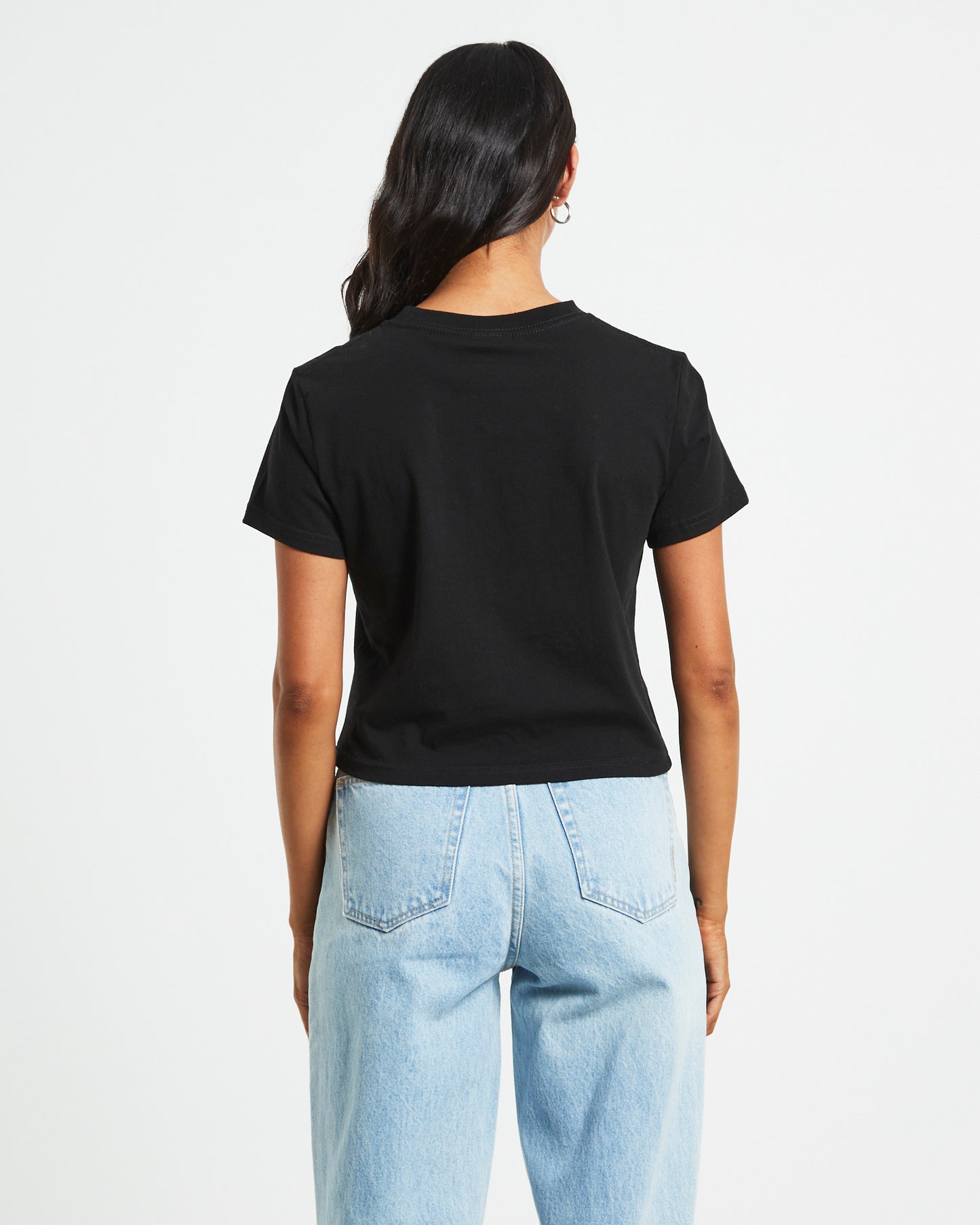 Plates Slim Tee in Black